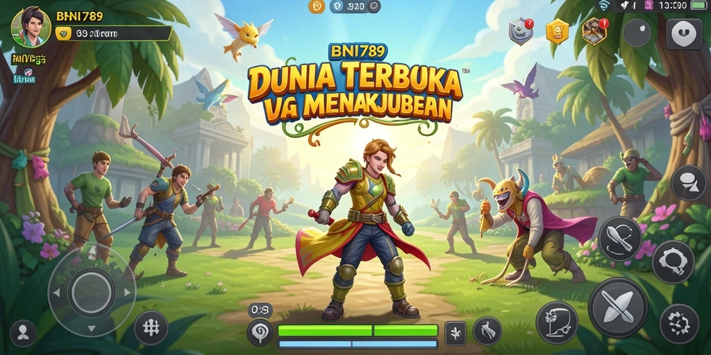 Menampilkan gameplay Open World yang mendebarkan di BNI789.