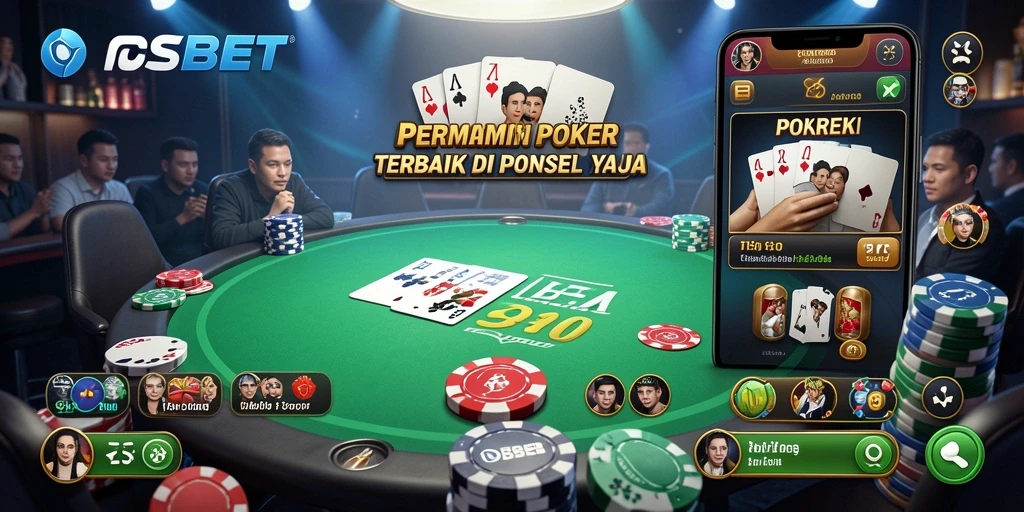 Screenshot gameplay poker di IOSBET dengan antarmuka menarik.