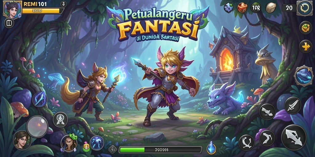 Gameplay seru dan menegangkan di dunia petualangan REMI101.
