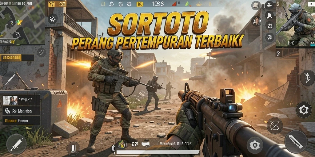 Tampilan gameplay SORTOTO yang penuh aksi dan ketegangan.