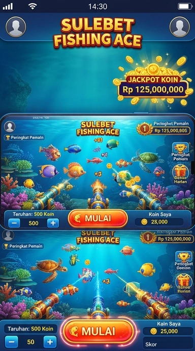 Tampilan antarmuka pengguna sulebet yang sederhana dan intuitif.